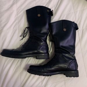 Dolce Gabbana tall zip boots